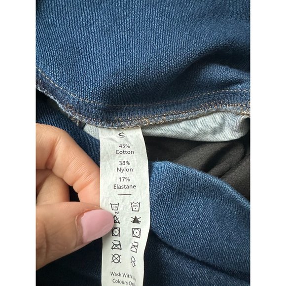 HIGH RISE Bellbottom Flare Jeans Jeggings Size Small - Picture 8 of 8